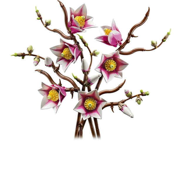 Multi - LEGO - Botanicals Magnolia Branches - Faux Flowers Set 11510
