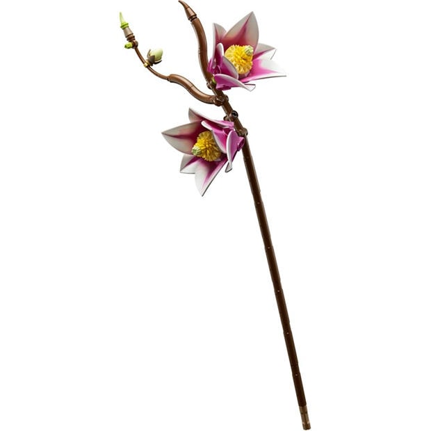 Multi - LEGO - Botanicals Magnolia Branches - Faux Flowers Set 11510