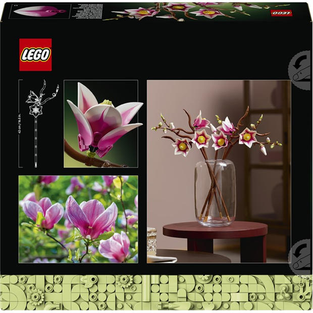 Multi - LEGO - Botanicals Magnolia Branches - Faux Flowers Set 11510