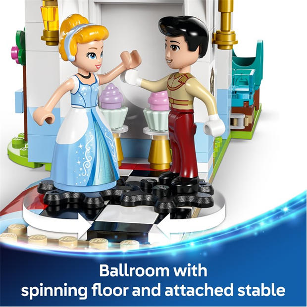 Дисни принцеса - LEGO - Disney 43275 Princess Cinderella’s Castle & Horse Carriage