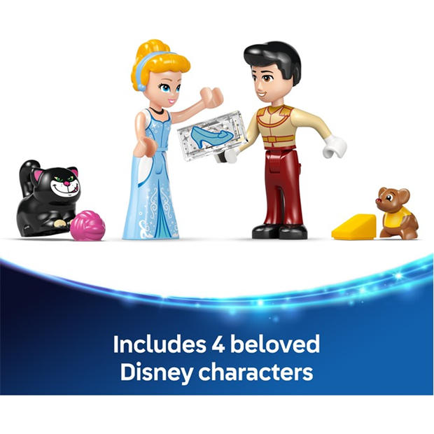Дисни принцеса - LEGO - Disney 43275 Princess Cinderella’s Castle & Horse Carriage