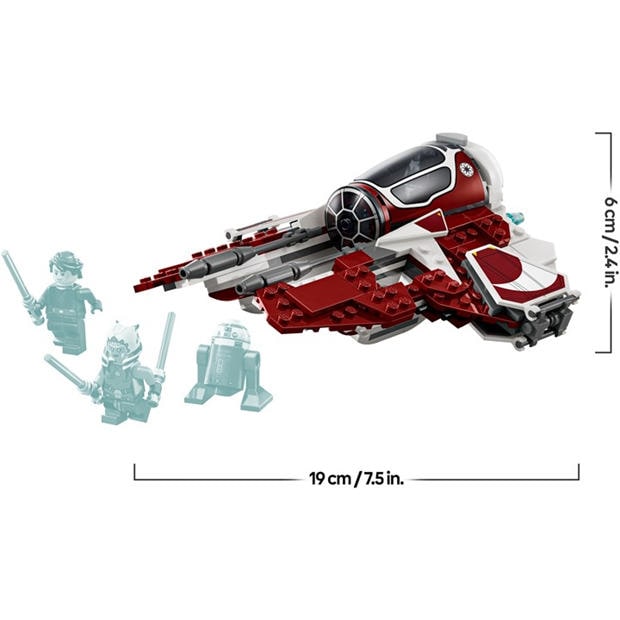 Звездни войни - LEGO - Star Wars Ahsoka’s Jedi Interceptor Set 75401