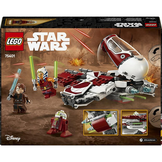 Звездни войни - LEGO - Star Wars Ahsoka’s Jedi Interceptor Set 75401