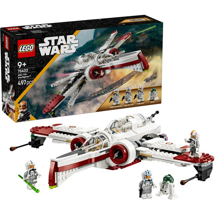 LEGO Star Wars ARC-170 Starfighter Construction Set 75402 - Image 10