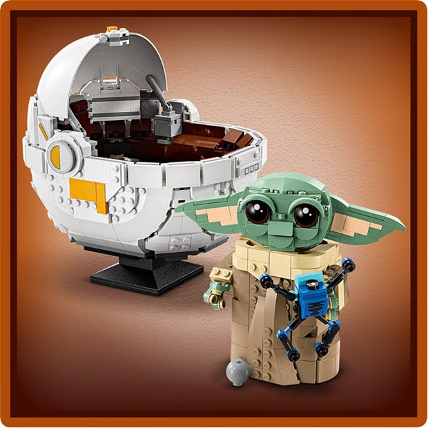 Star Wars - LEGO - Star Wars Grogu with Hover Pram Set 75403