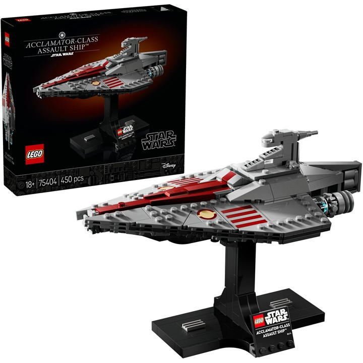 Lego   Star Wars Acclamator-Class Assault Ship 75404, Sports Direct