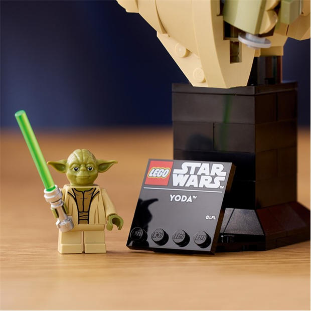Multi - LEGO - Star Wars Yoda Bust Collectible Model Kit 75438