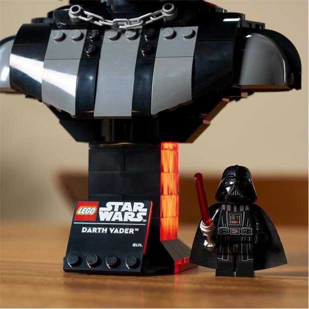 Multi - LEGO - Star Wars Darth Vader Bust Model Kit for Adults 75439