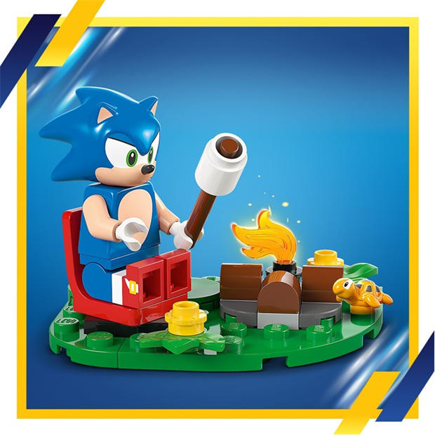 Соник - LEGO - Sonic the Hedgehog: Sonic’s Campfire Clash 77001