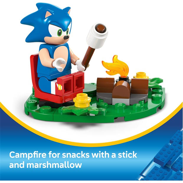 Соник - LEGO - Sonic the Hedgehog: Sonic’s Campfire Clash 77001