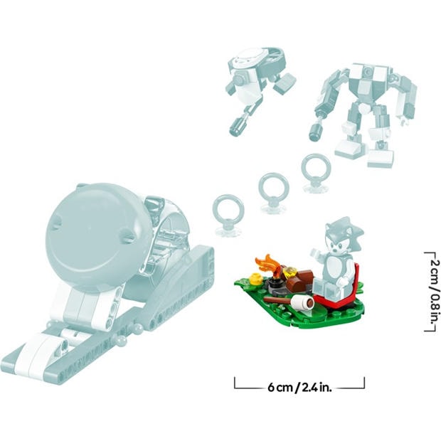 Соник - LEGO - Sonic the Hedgehog: Sonic’s Campfire Clash 77001