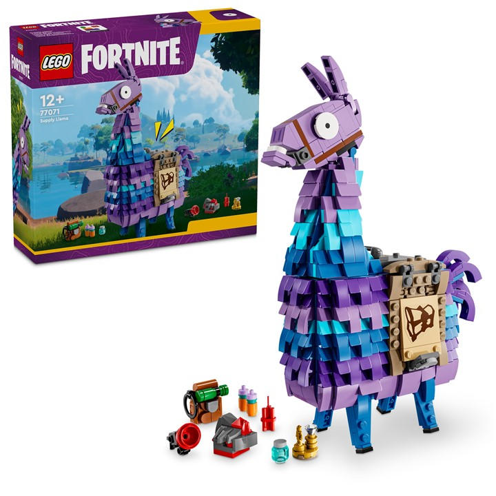 Lego Multi Fortnite Supply Llama Video Game Toy 77071 -