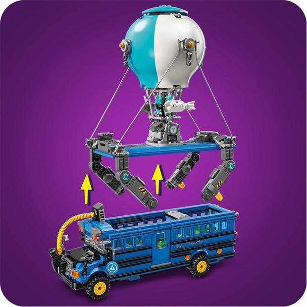 Fortnite - LEGO - Fortnite Battle Bus Video Game Toy Set 77073