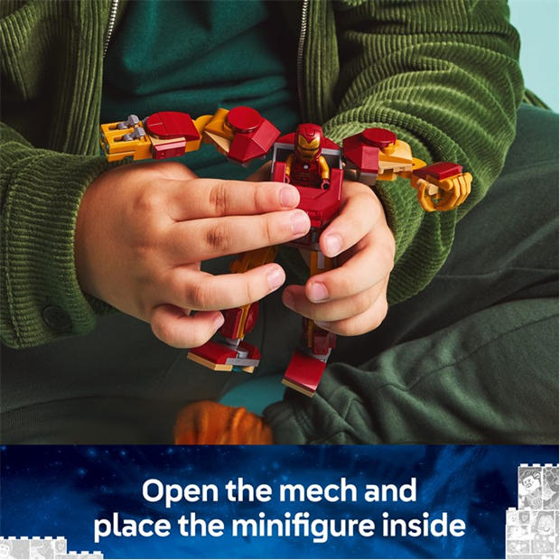 Super Hrdinové MV - LEGO - Marvel Iron Man Mech vs. Ultron Set 76307