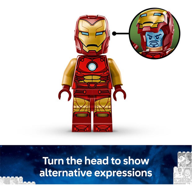Super Hrdinové MV - LEGO - Marvel Iron Man Mech vs. Ultron Set 76307
