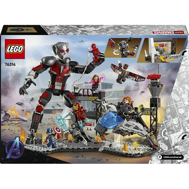 Superkangelased MV - LEGO - Marvel 76314 Captain America: Civil War Action Battle