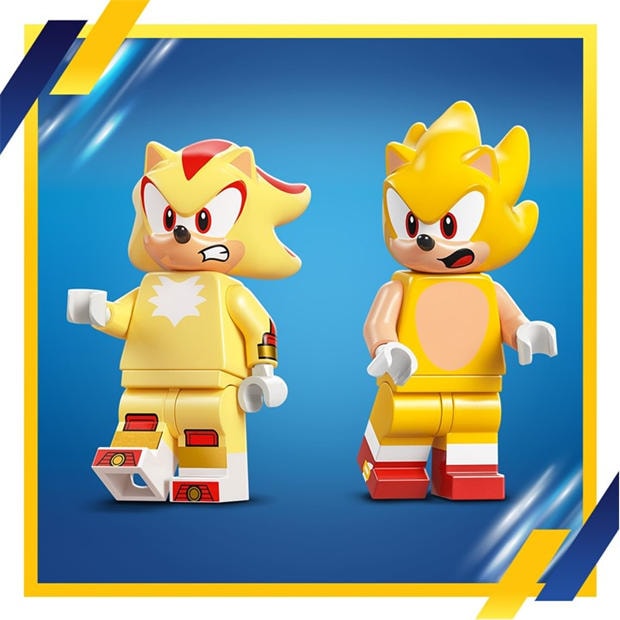 Sonic - LEGO - Sonic the Hedgehog Super Shadow vs. Biolizard 77003