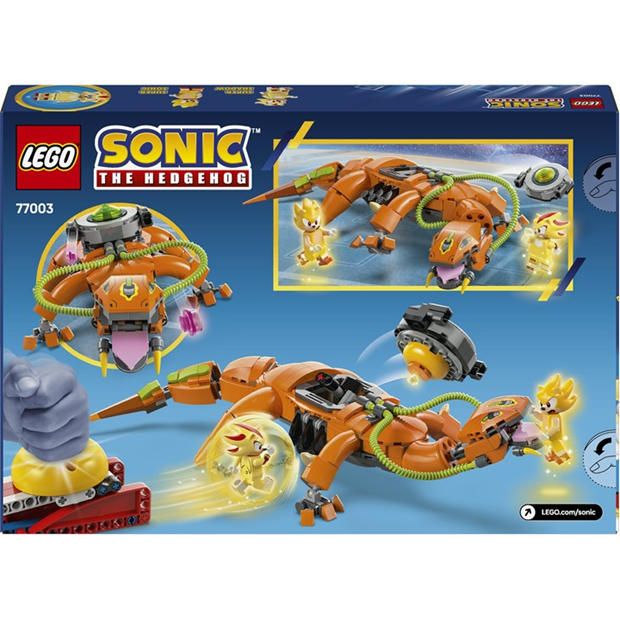 Sonic - LEGO - Sonic the Hedgehog Super Shadow vs. Biolizard 77003