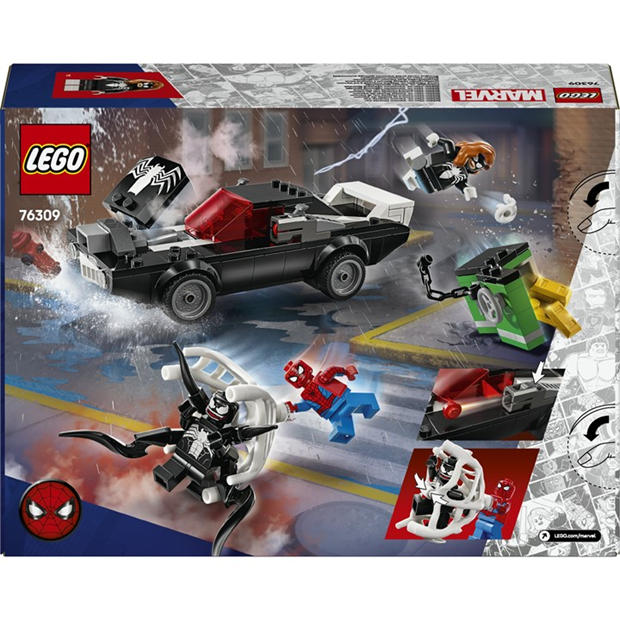 Super Hrdinovia MV - LEGO - Marvel Spider-Man vs. Venom Muscle Car 76309