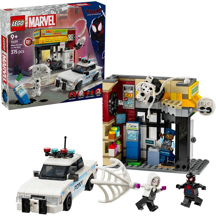 Lego Marvel Spider-Verse: Miles Morales Vs. The Spot 76311, Sports Direct