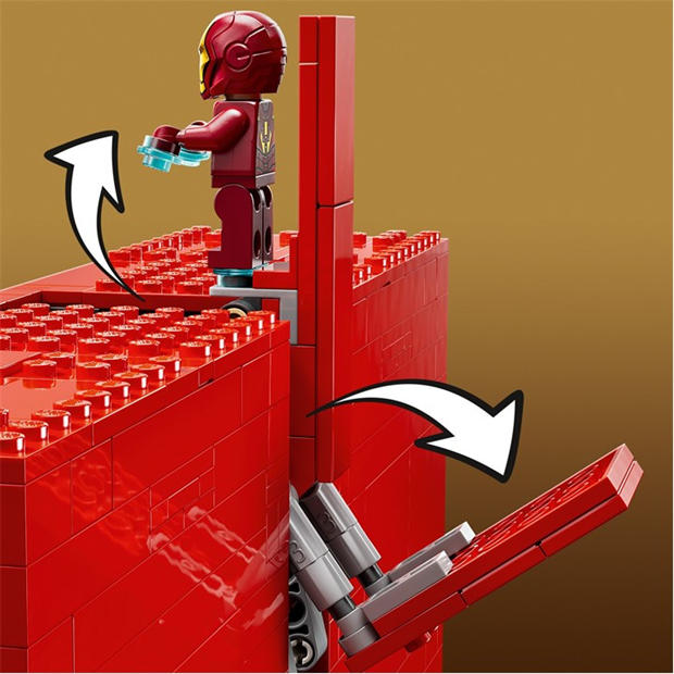 Супер герои МВ - LEGO - Marvel: MARVEL Logo & Minifigures Set 76313