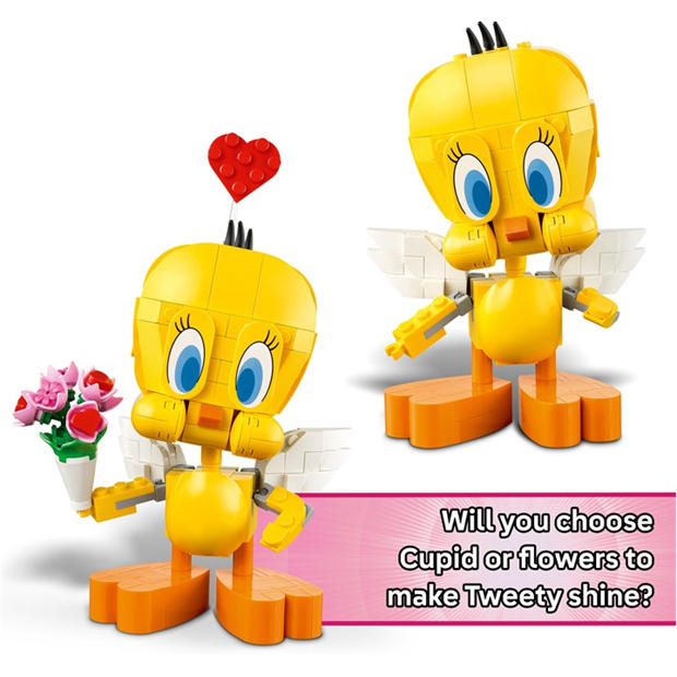 Tweety Bird - LEGO - Looney Tunes Sweetheart Tweety Bird Building Set 40824