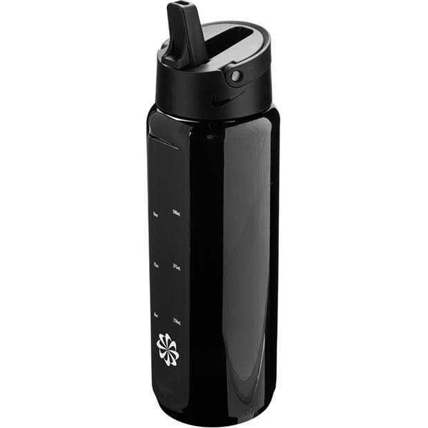 Blk/White - Nike - Recharge Straw Bottle 24oz