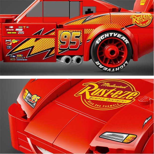 Lightng McQueen - LEGO - Speed Champions Lightning McQueen Car Toy 77255