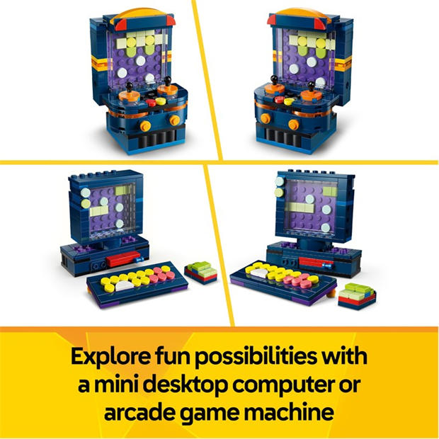 TBC - LEGO - Creator 3in1 Retro Gaming Console Building Toy 31380