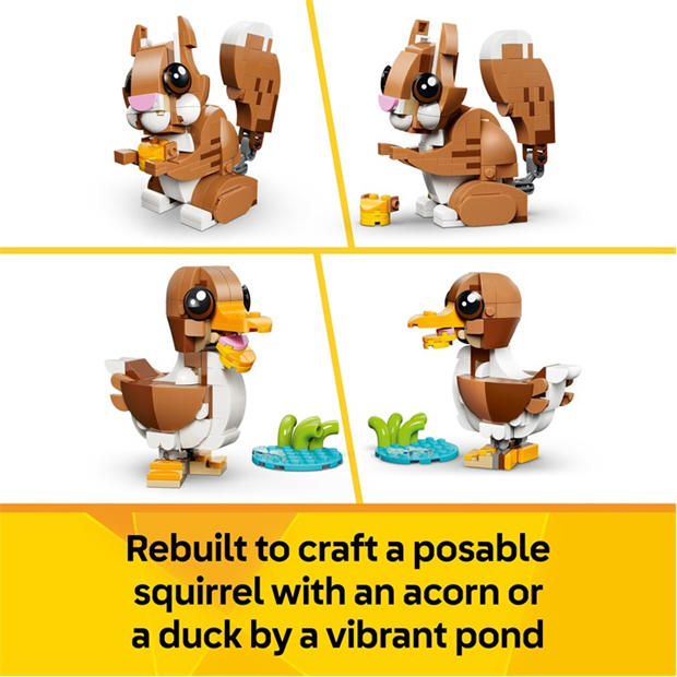 TBC - LEGO - Creator 3in1 Cute Animals: Playful Puppy Dog Toy 31382