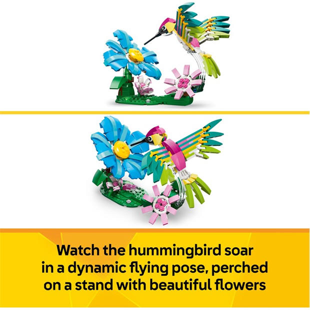 TBC - LEGO - Creator 3in1 Wild Animals: Colourful Hummingbird 31384
