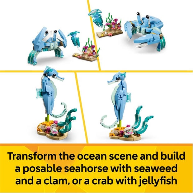TBC - LEGO - Creator 3in1 Sea Animals: Beautiful Dolphins Toy 31385