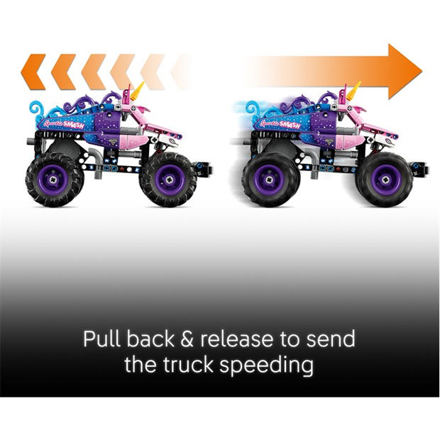 TBC - LEGO - Technic Monster Jam Sparkle Smash Pull-Back Toy 42220