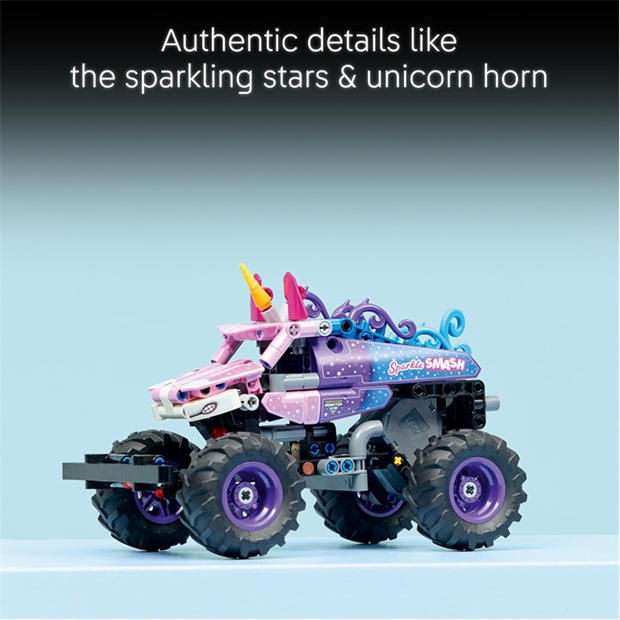 TBC - LEGO - Technic Monster Jam Sparkle Smash Pull-Back Toy 42220