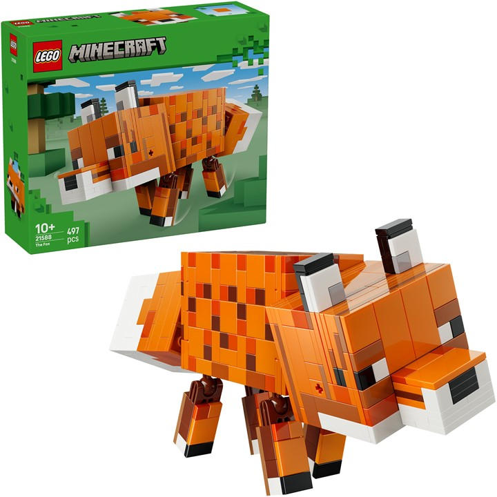 Lego Minecraft The Fox 21588 - Building Set - Animal Figure Toy - Boys and Girls Aged 10+ - Image 14