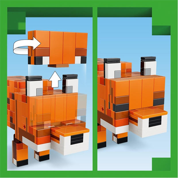 TBC - LEGO - Minecraft The Fox Toy - Gaming Decor Gift 21588