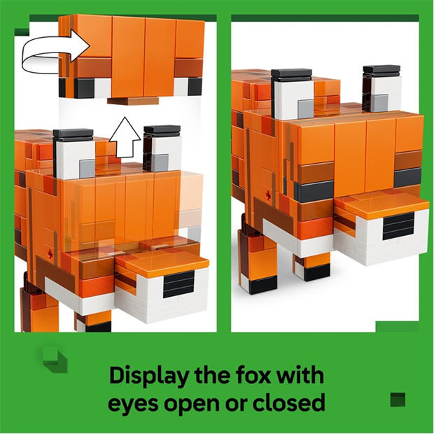 TBC - LEGO - Minecraft The Fox Toy - Gaming Decor Gift 21588