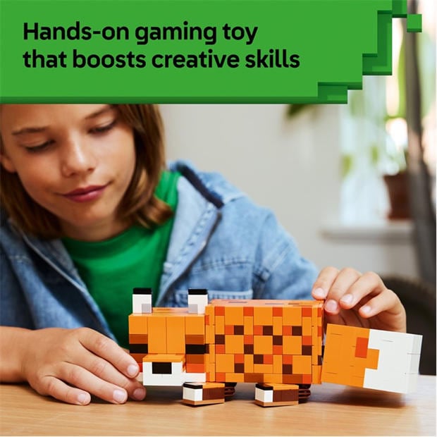 TBC - LEGO - Minecraft The Fox Toy - Gaming Decor Gift 21588