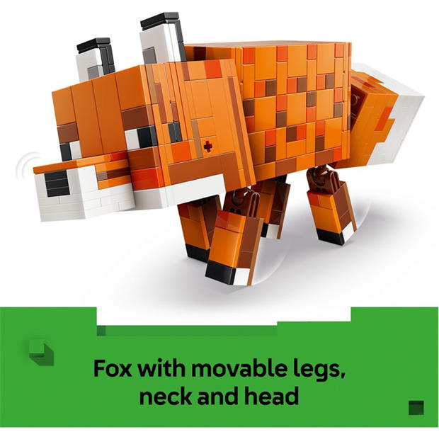 TBC - LEGO - Minecraft The Fox Toy - Gaming Decor Gift 21588