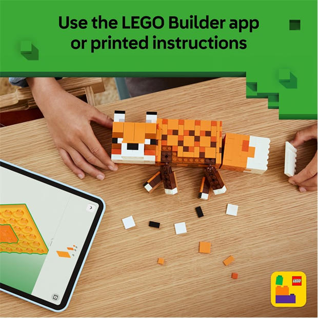 TBC - LEGO - Minecraft The Fox Toy - Gaming Decor Gift 21588