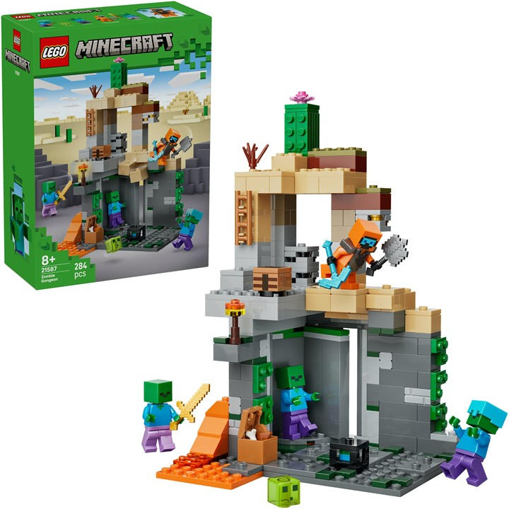 Lego Minecraft 21587 Zombie Dungeon Building Toy for Kids Ages 8 & Up - Image 10
