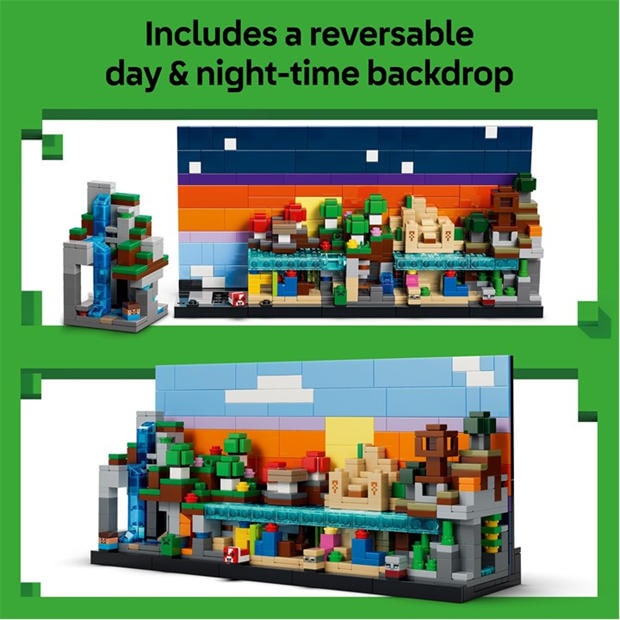 TBC - LEGO - Minecraft Mini Biomes Building Toy for kids 21589