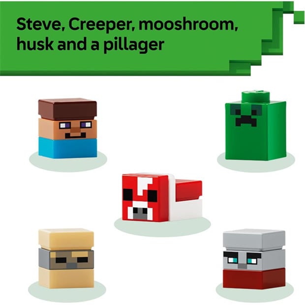 TBC - LEGO - Minecraft Mini Biomes Building Toy for kids 21589