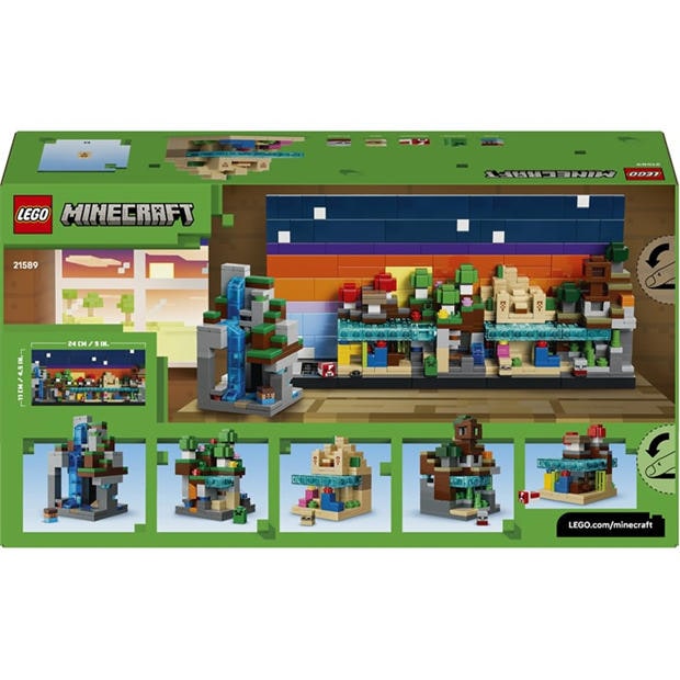 TBC - LEGO - Minecraft Mini Biomes Building Toy for kids 21589