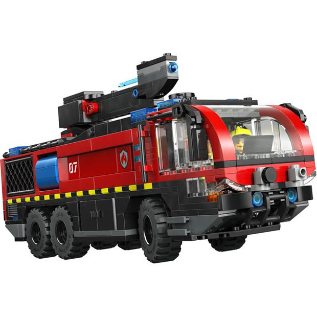 TBC - LEGO - City Airport Fire Engine - Toy Truck Building Set 60499