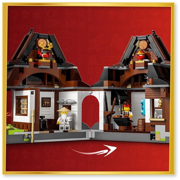 Four Weapons - LEGO - NINJAGO Four Weapons Blacksmith 15th Anniversary 71858