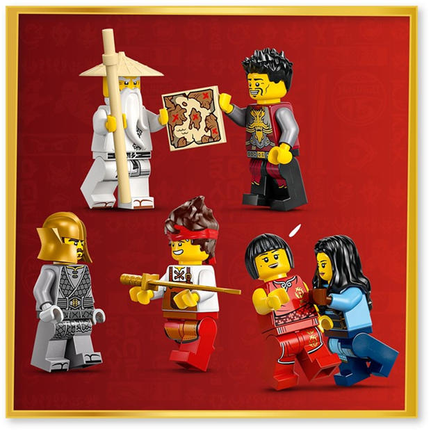 Four Weapons - LEGO - NINJAGO Four Weapons Blacksmith 15th Anniversary 71858