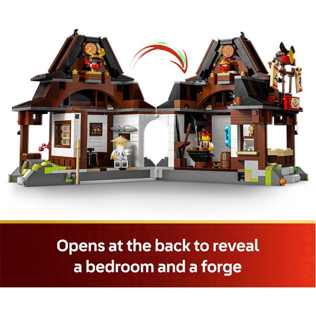 Four Weapons - LEGO - NINJAGO Four Weapons Blacksmith 15th Anniversary 71858