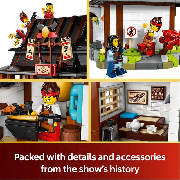 Four Weapons - LEGO - NINJAGO Four Weapons Blacksmith 15th Anniversary 71858