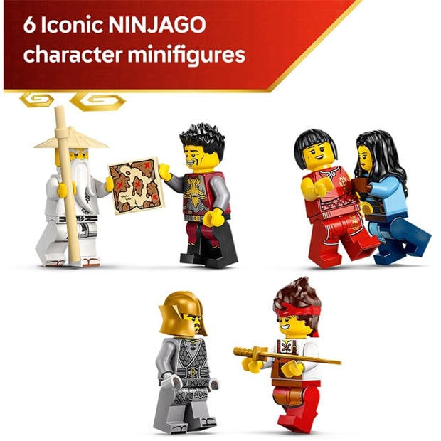 Four Weapons - LEGO - NINJAGO Four Weapons Blacksmith 15th Anniversary 71858